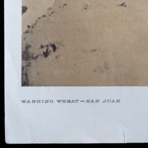 WASHING WHEAT — SAN JUAN #64 Edward Sheriff Curtis Print - Picture 12 of 15